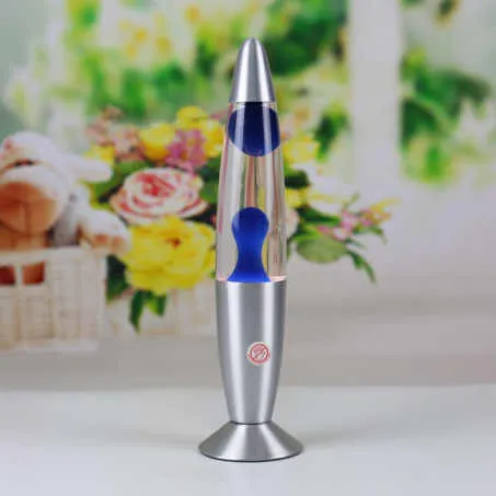 السائل الحمم البركانية مصابيح الليل الجدول أدى ضوء للمنزل Liquid Lava Lamps Night Table Led Light for Home