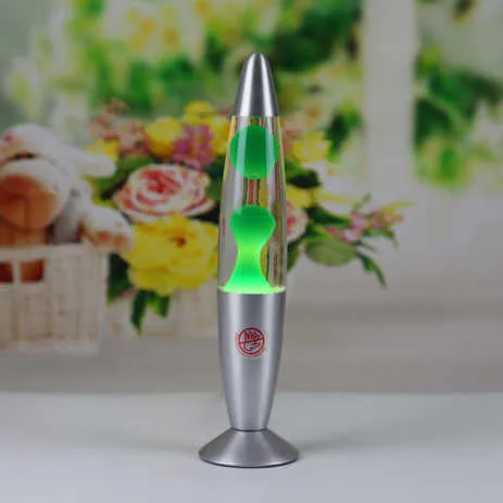 السائل الحمم البركانية مصابيح الليل الجدول أدى ضوء للمنزل Liquid Lava Lamps Night Table Led Light for Home