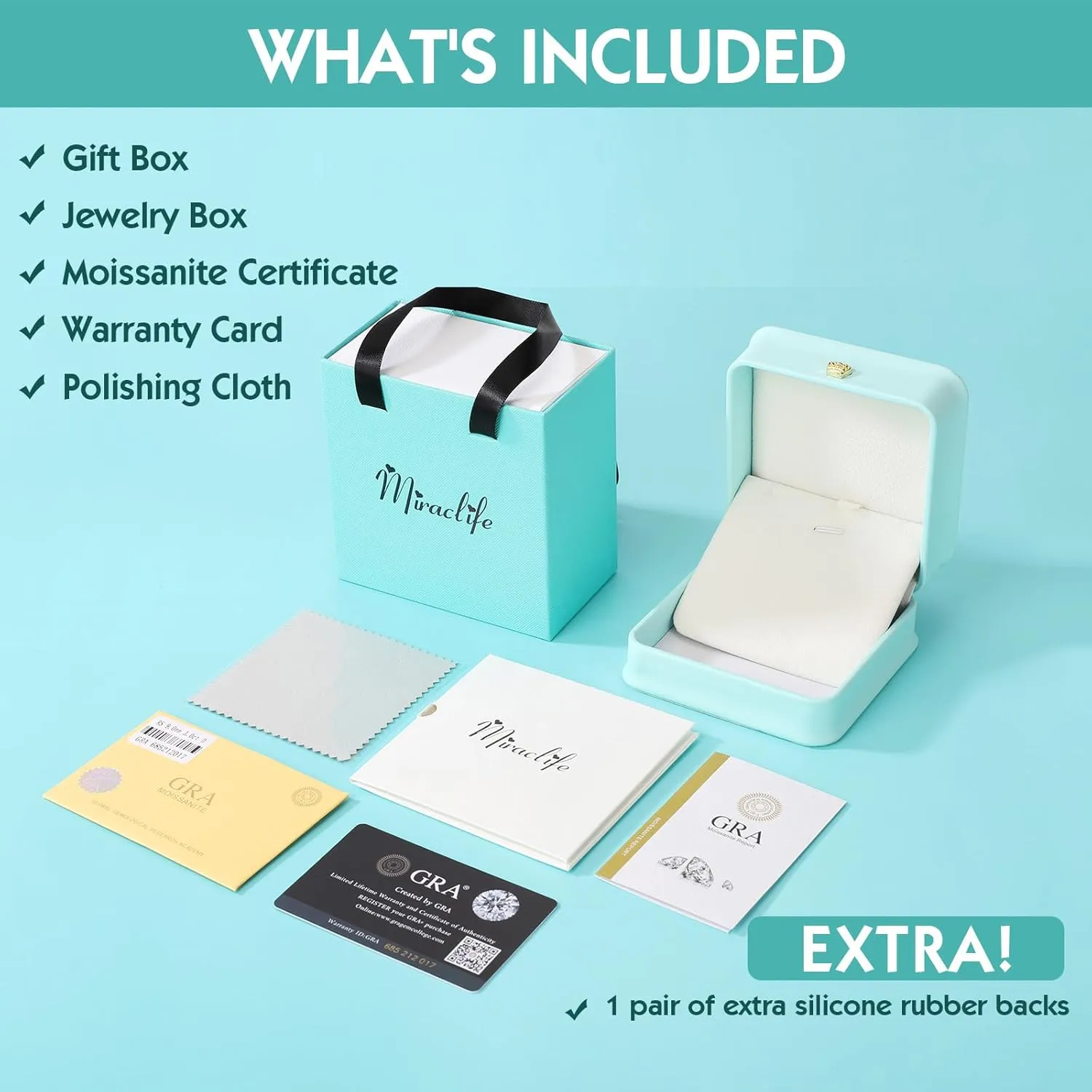 0.6-6ct Moissanite Stud Earrings for Men Women, 6-Prong White Gold Plated 925 Sterling Silver Moissanite Earrings, Jewelry Present for Her Mother Mom Wife (Yellow Gold Plated, 0.6ct pair/ 0.3ct each)