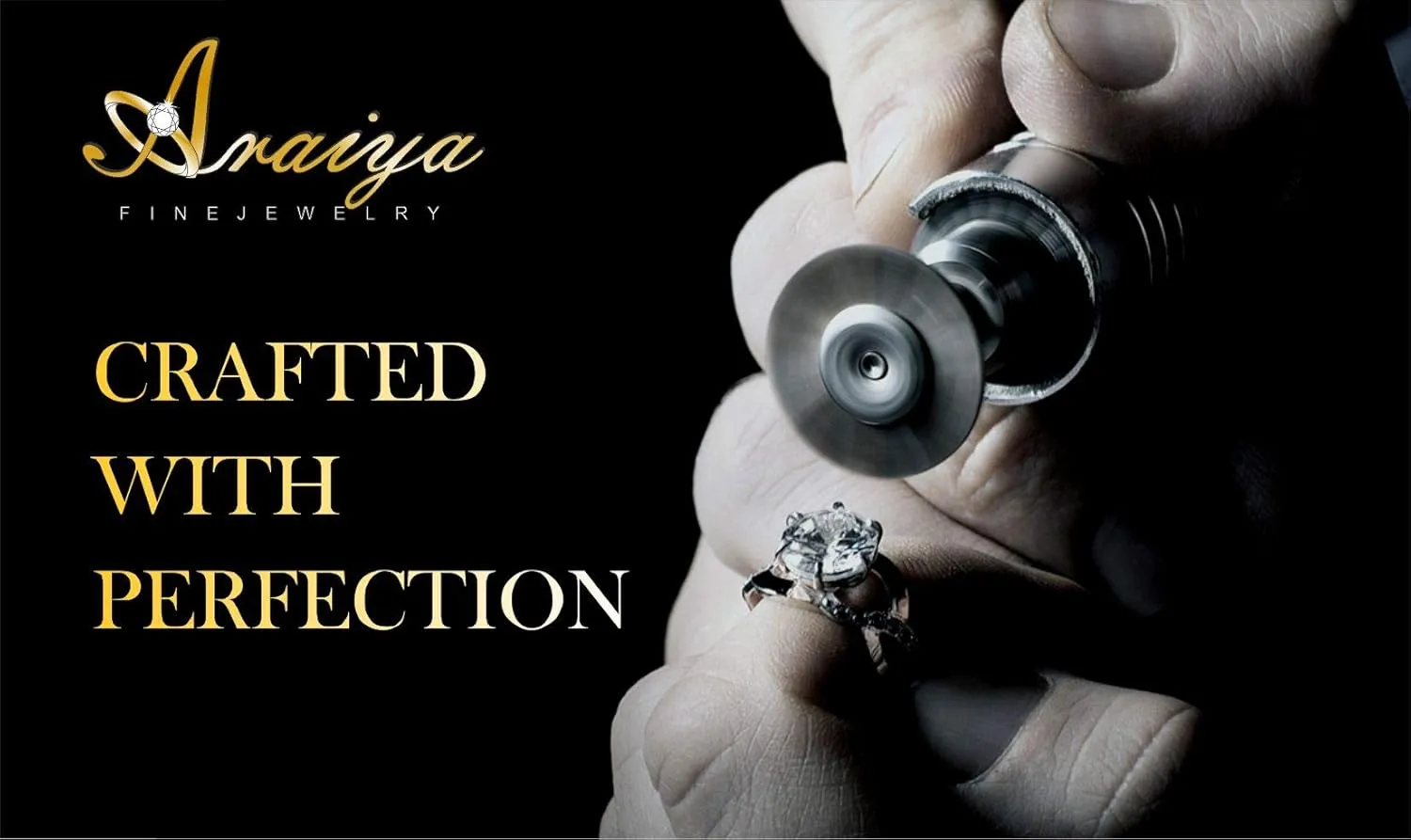 10K Gold and Silver Diamond Heart Ring (1/10 cttw, I-J Color, I2-I3 Clarity)