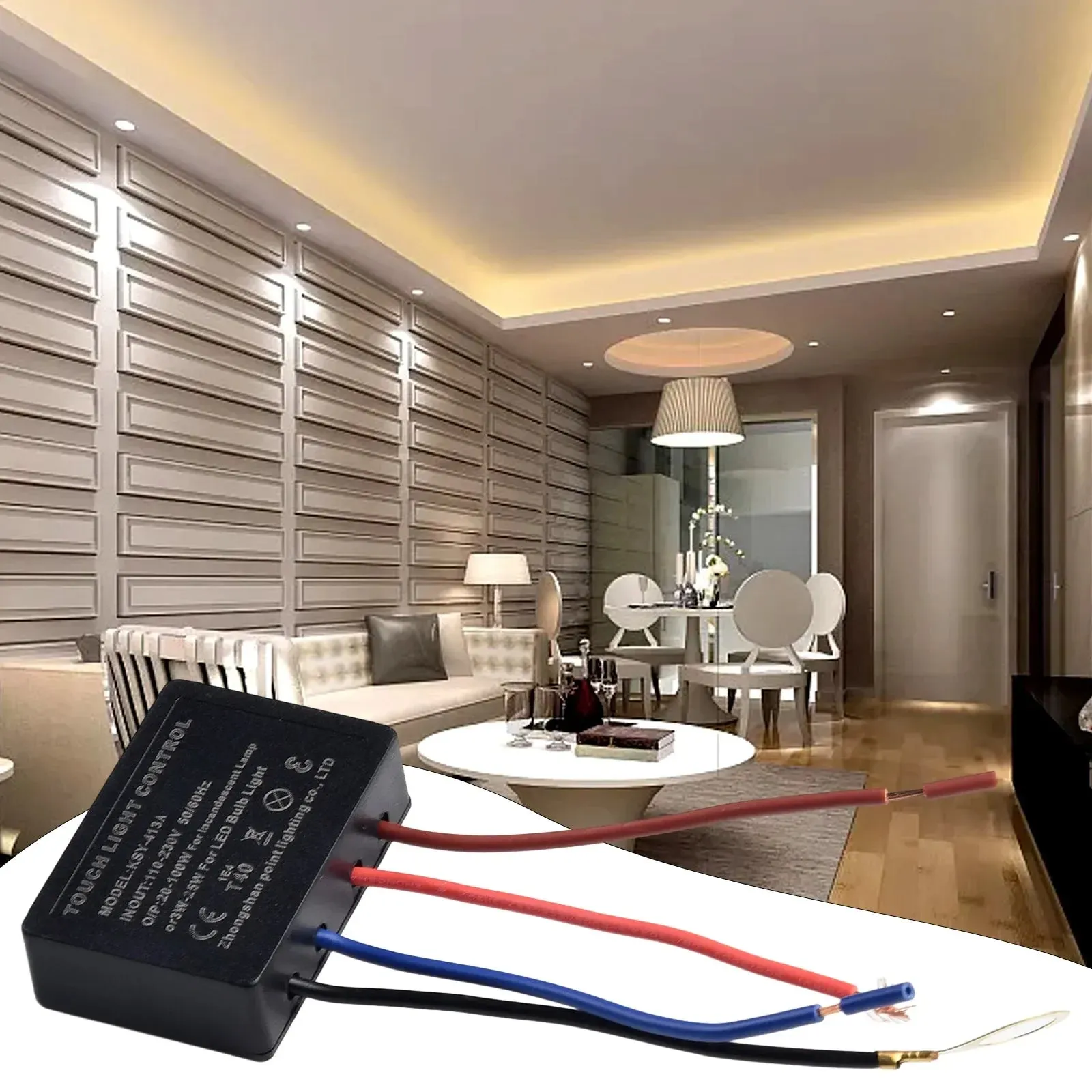 220V Touch Light Switch Table Lamp Dimmer Control Module EMC Human Touch Anti-interference Dimmers Sensor Home Improvement Tool