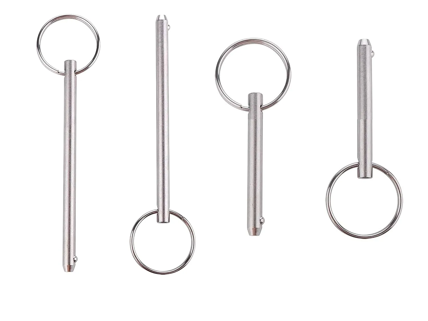 4 Pack Quick Release Pins, Diameter 1/4"(6.3mm) Replacement for Total Gym Hitch Pins 1000 1100 1500 1700 1800 2000 3000 XL