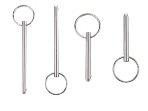 4 Pack Quick Release Pins, Diameter 1/4"(6.3mm) Replacement for Total Gym Hitch Pins 1000 1100 1500 1700 1800 2000 3000 XL