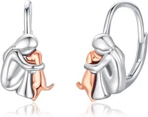 925 Sterling Silver Dog Earrings Cute Animal Puppy Stud Earrings Dog Jewelry Gifts for Women Girls Pet Lover Hypoallergenic Earrings for Sensitive Ears