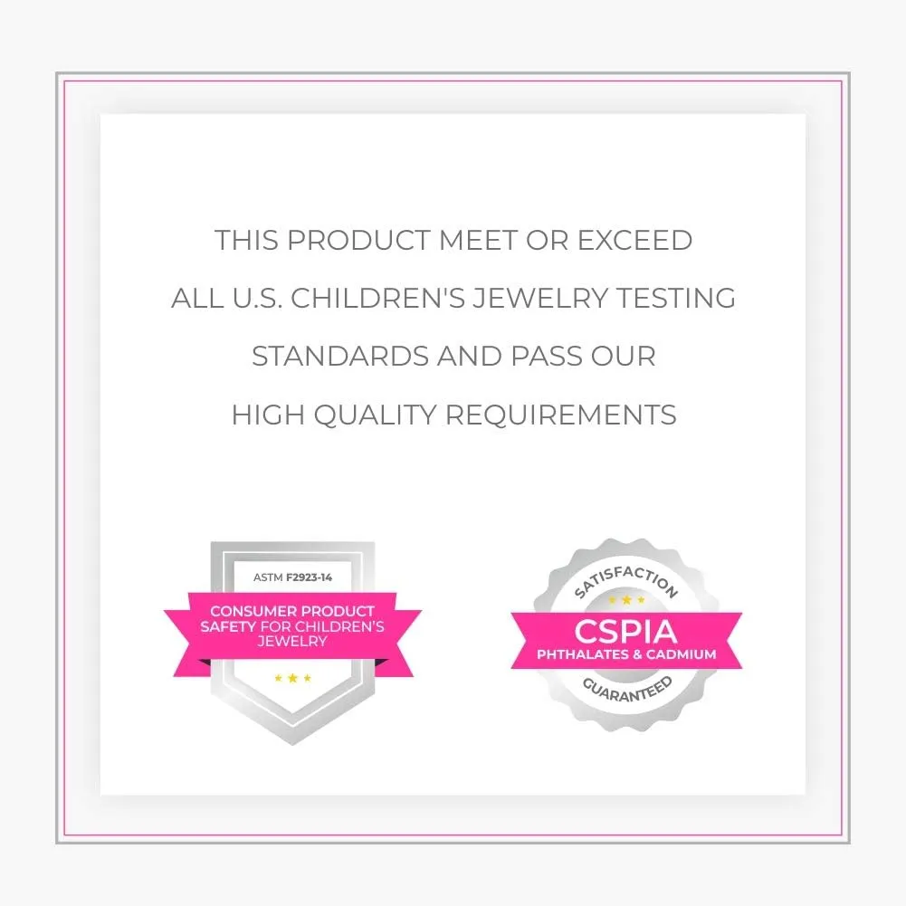 925 Sterling Silver Hypoallergenic 4mm Solitaire Simulated Birthstone Earrings for Girls - Round Simulated Birthstone Kids Earrings Cubic Zirconia for Toddlers - CZ Safety Back Earrings
