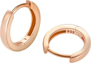 925 Sterling Silver Small Gold Hoop Earrings for Women Girls 14K Gold Huggie Earrings Tiny Hypoallergenic Cartilage Earrings Hoops