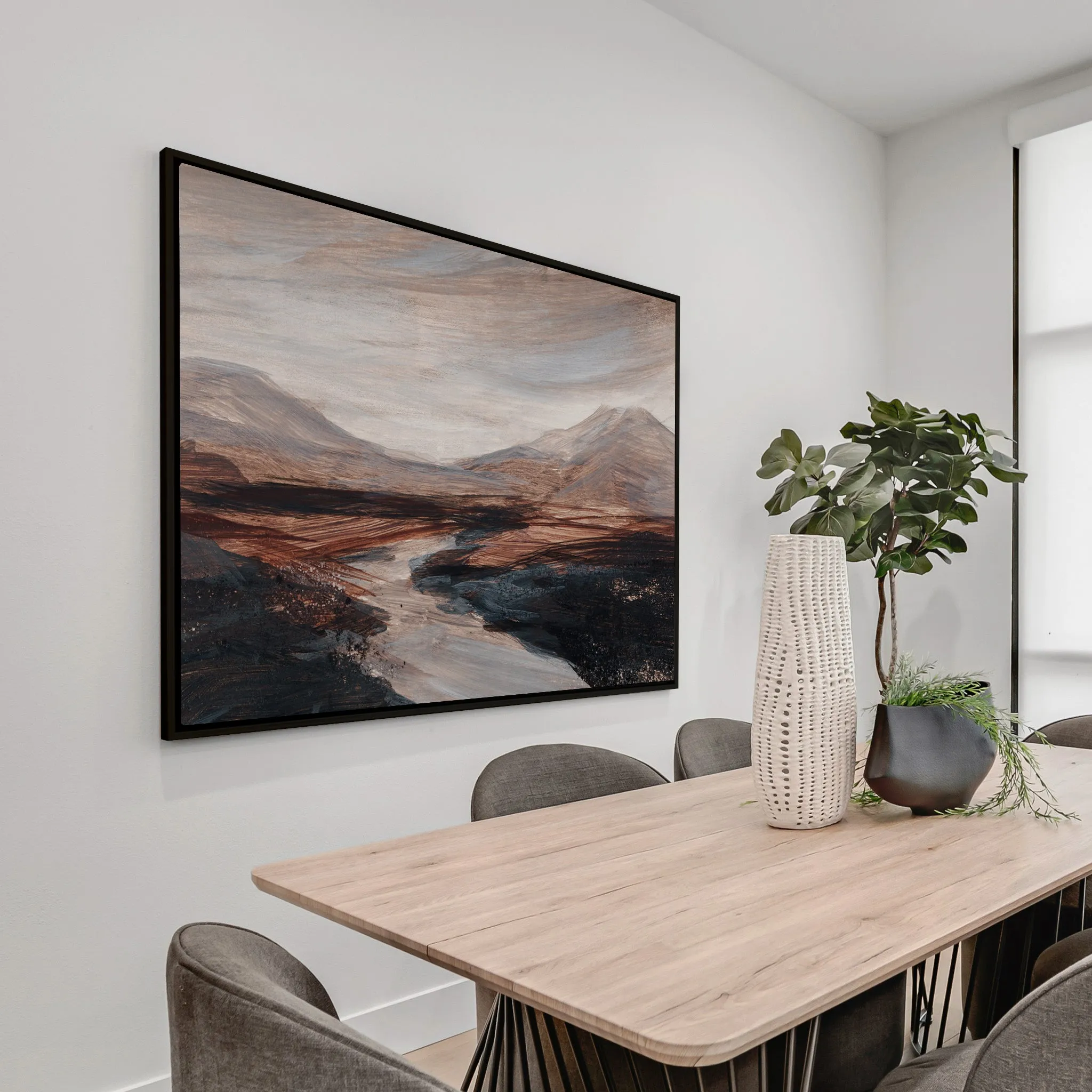 A River Runs Through It Custom Art