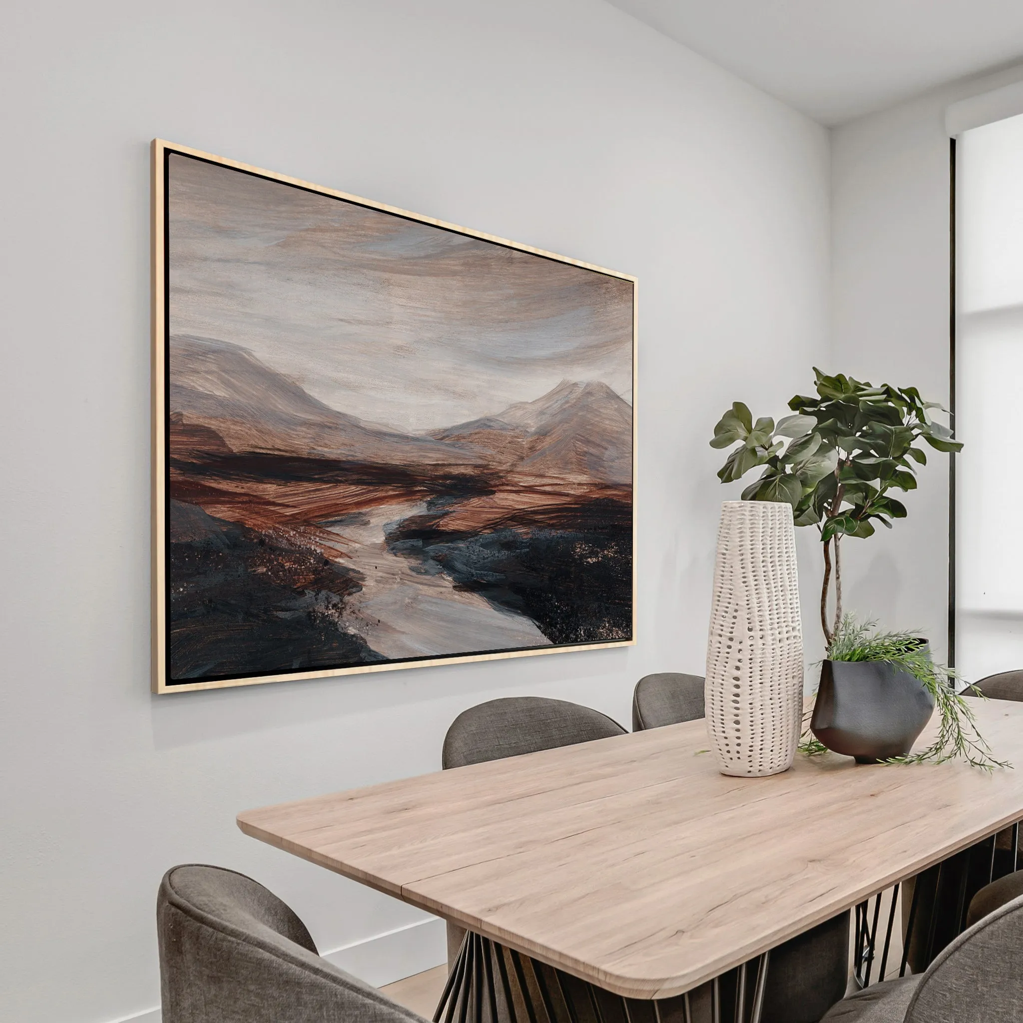 A River Runs Through It Custom Art