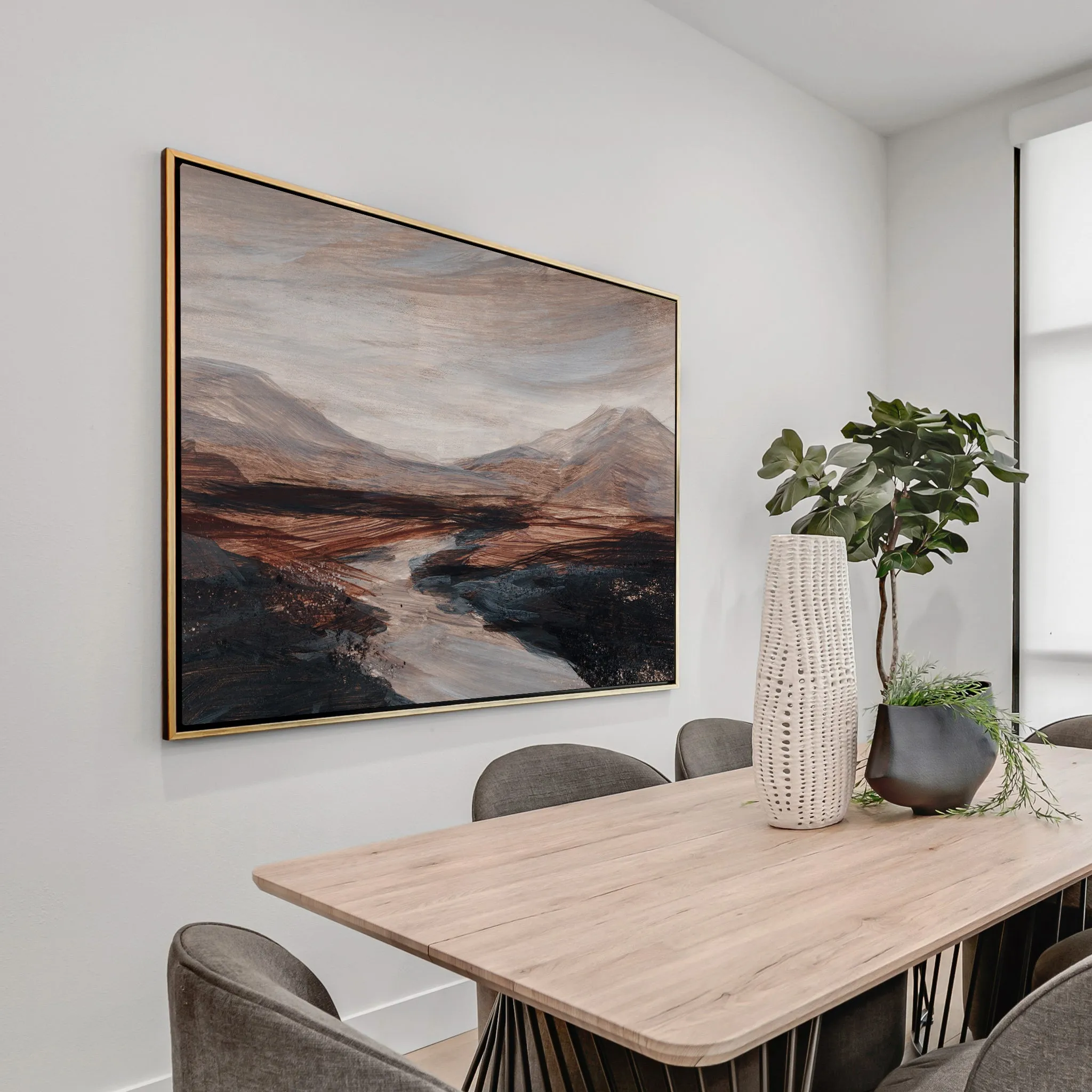 A River Runs Through It Custom Art