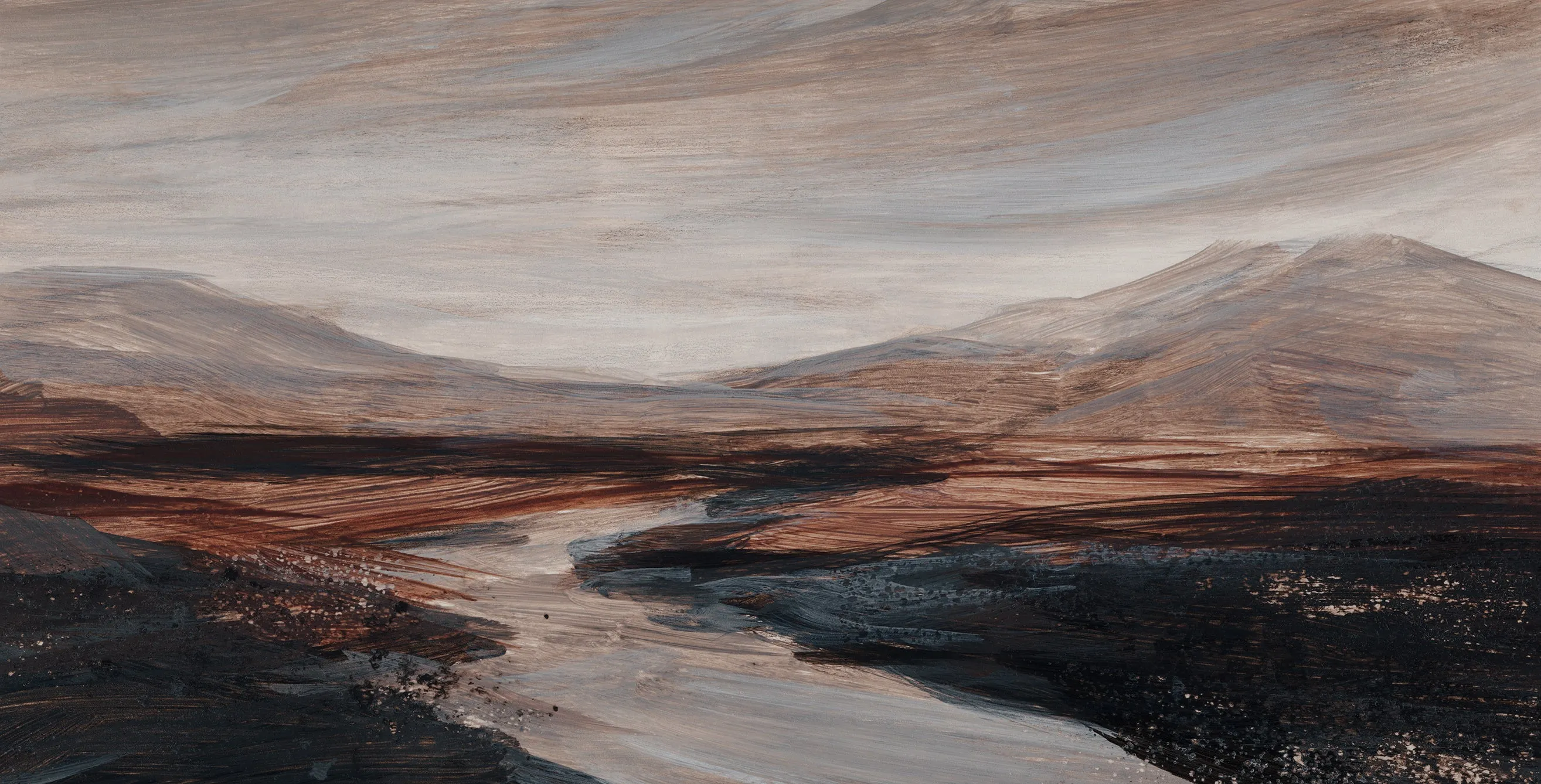 A River Runs Through It Custom Art