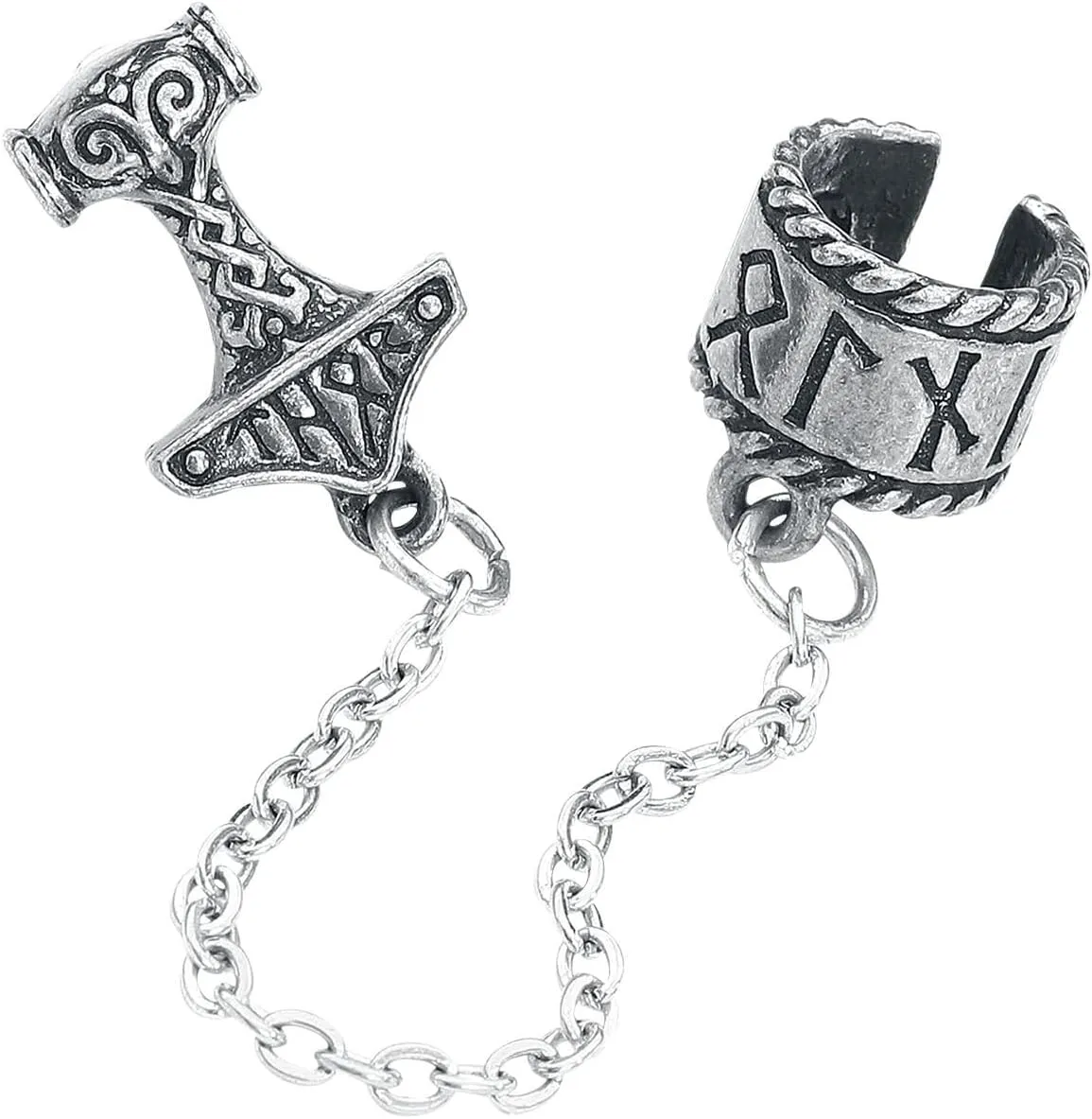 Alchemy Gothic Thor Donner Single Earring