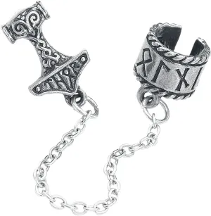 Alchemy Gothic Thor Donner Single Earring