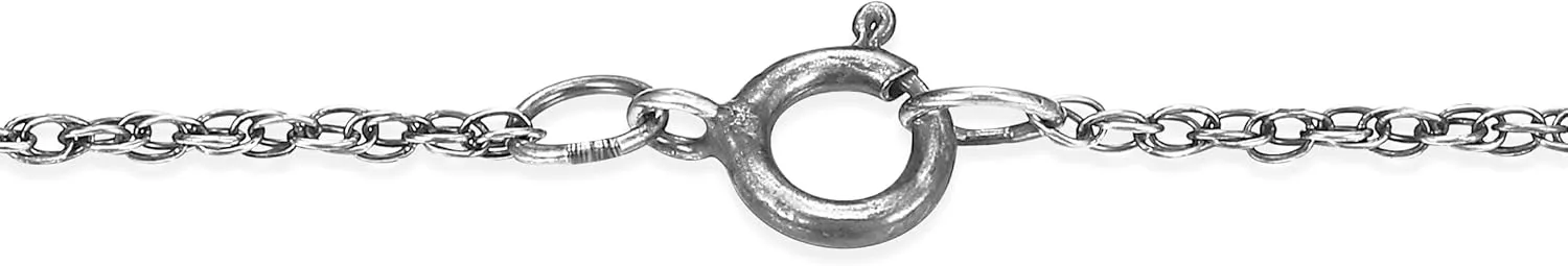Amazon Essentials .925 Sterling Silver Celtic Pendant Necklace for Women, 18" Rolo Chain, Hypoallergenic Women's Jewelry