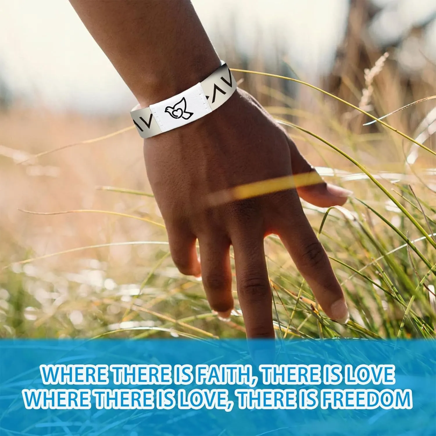 Bible Verse Bracelets for Women & Men with NFC - Christian Scripture Jewelry Gifts, Baptism/Wedding/Christmas Faith Accessories