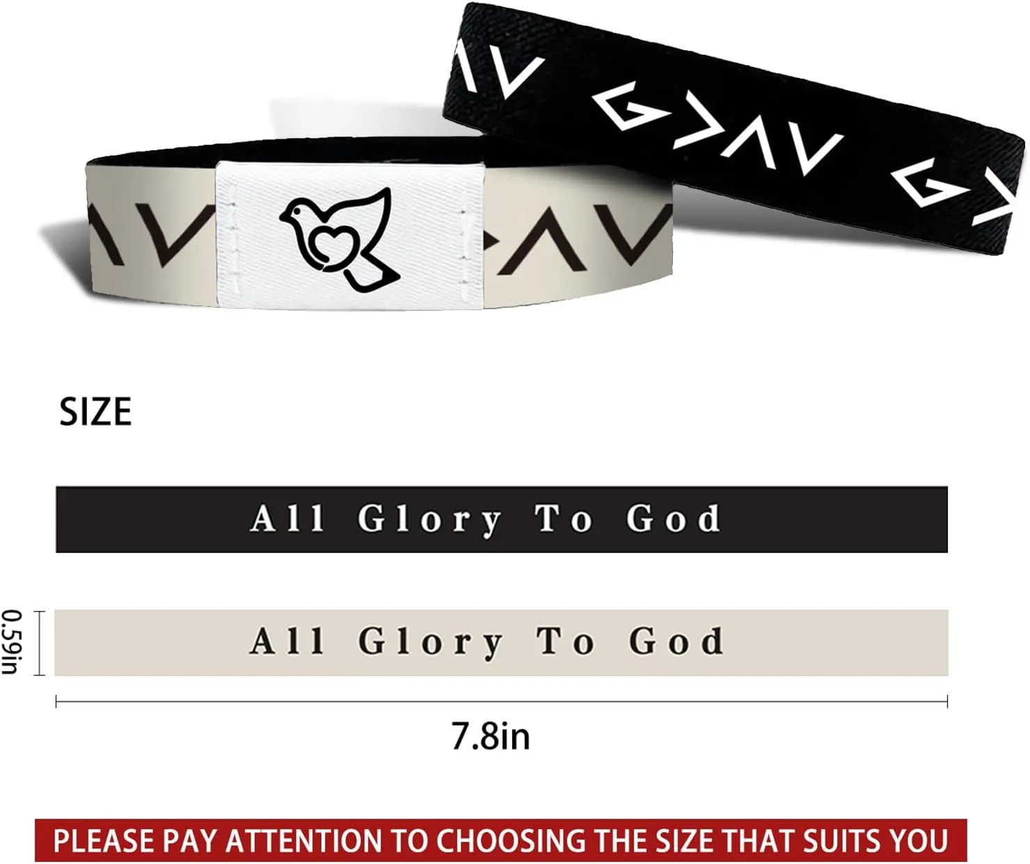 Bible Verse Bracelets for Women & Men with NFC - Christian Scripture Jewelry Gifts, Baptism/Wedding/Christmas Faith Accessories
