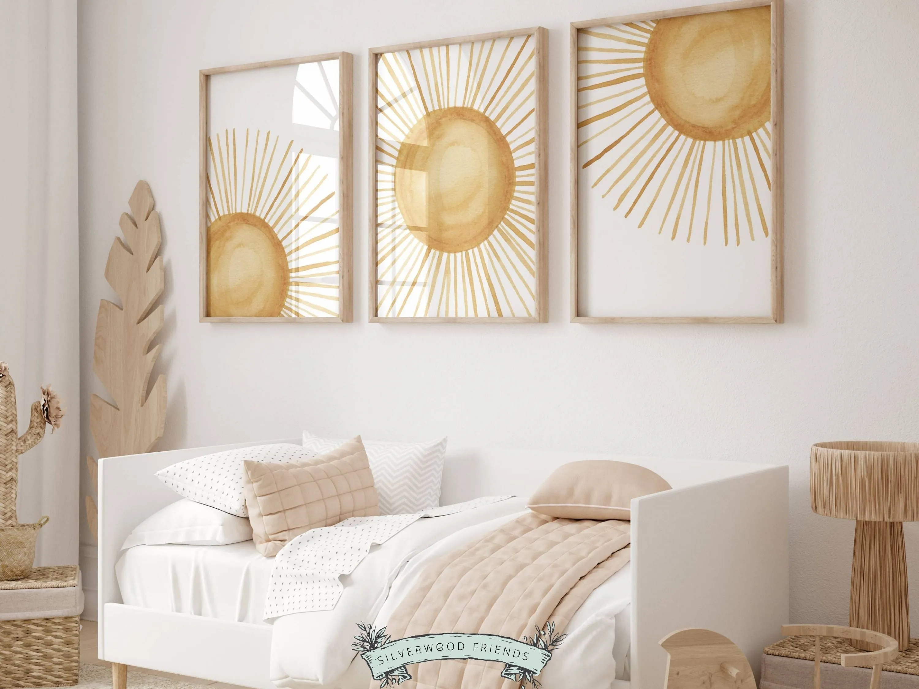Boho Sun Nursery Prints