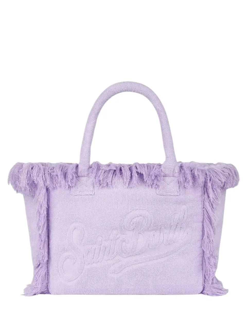 Borsa Vanity in spugna terry