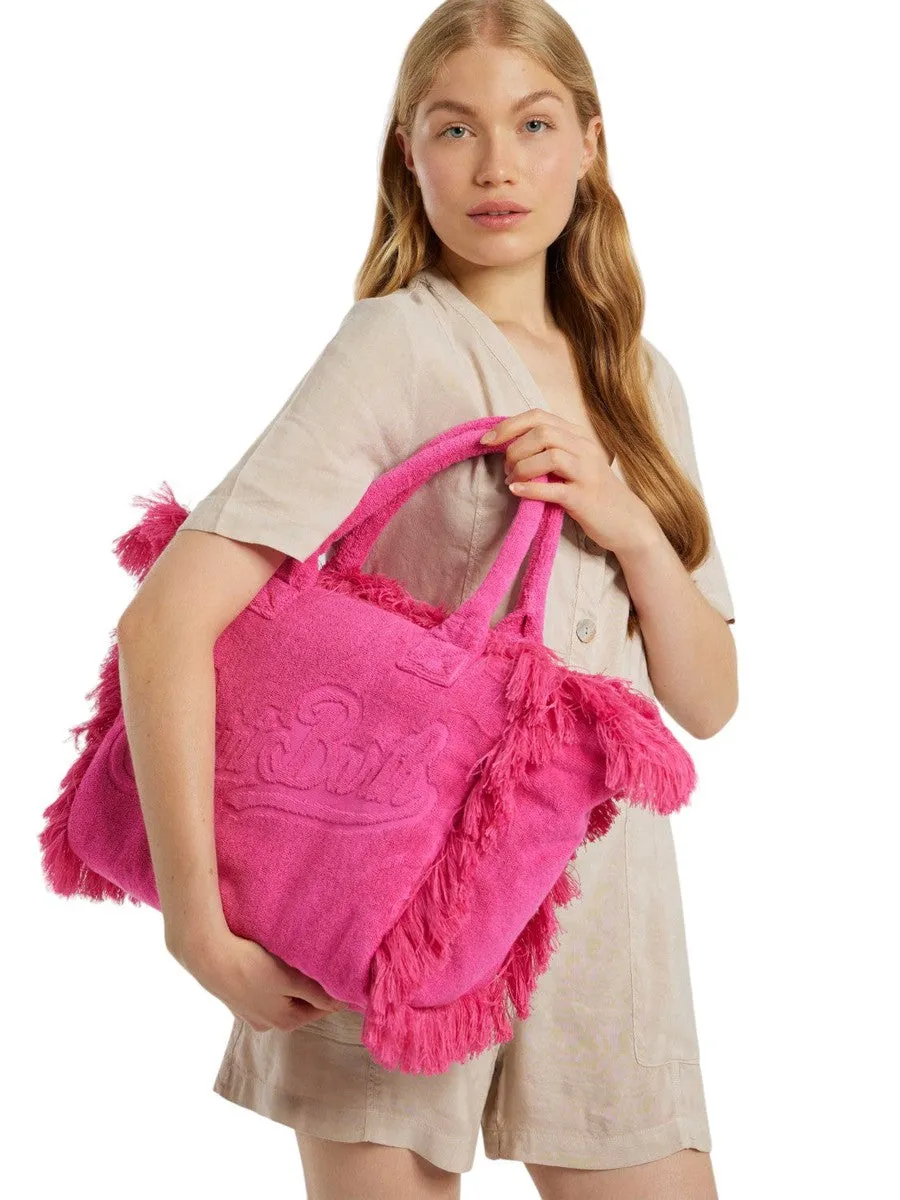 Borsa Vanity in spugna terry
