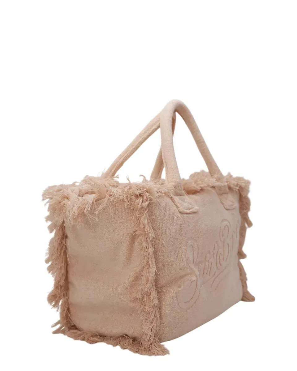 Borsa Vanity in spugna terry