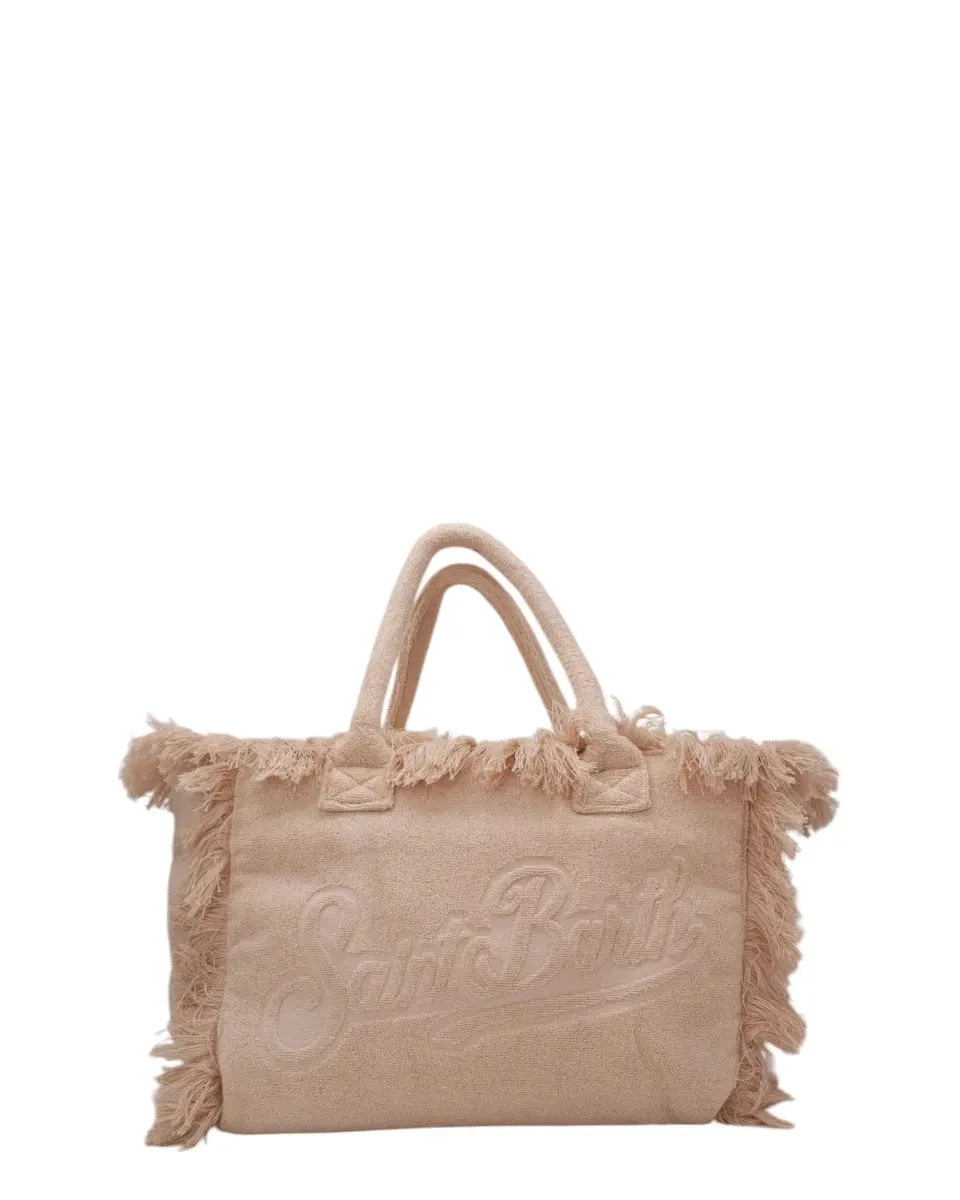 Borsa Vanity in spugna terry