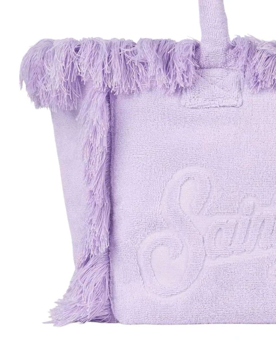 Borsa Vanity in spugna terry