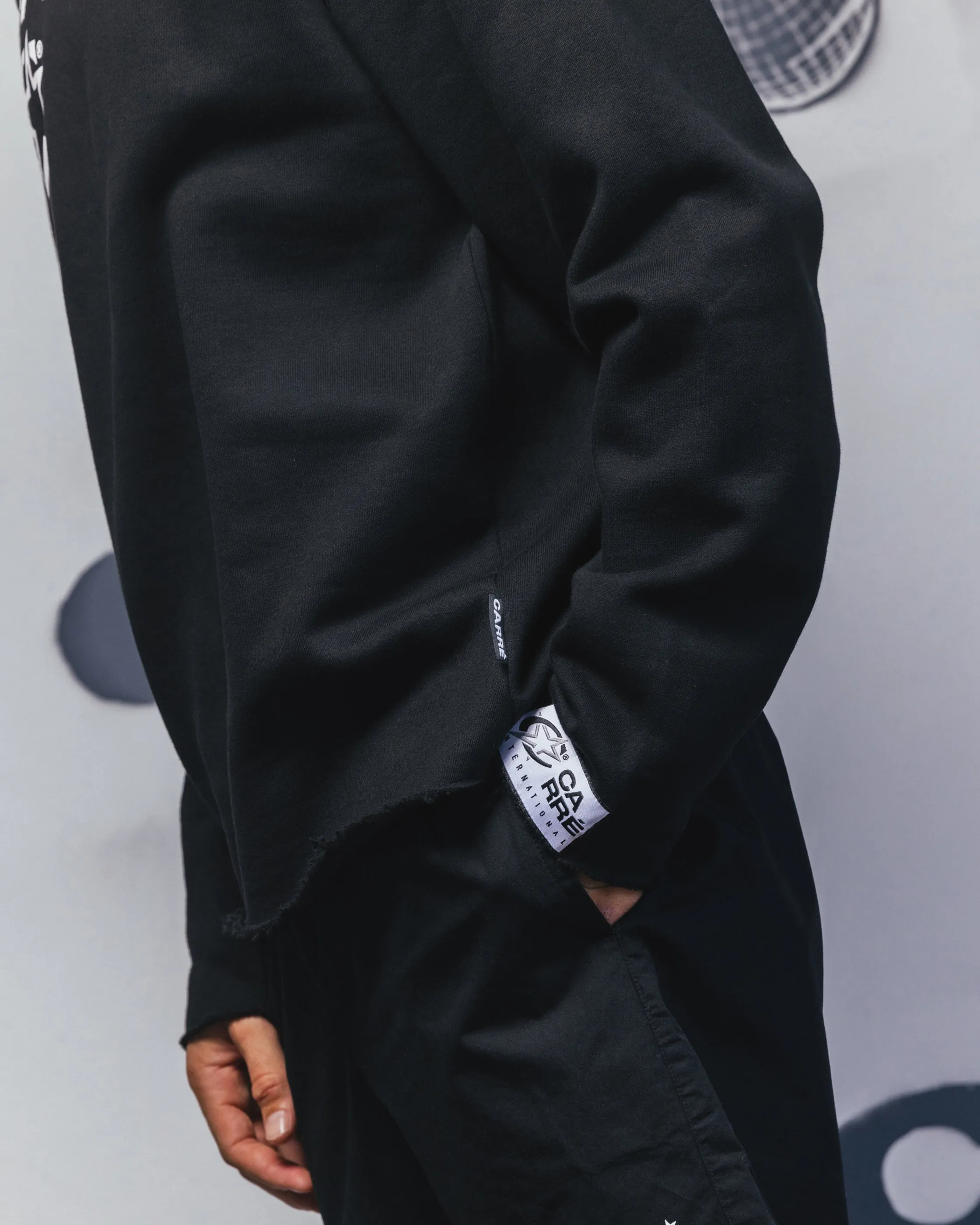 Carre Blackout Crewneck Black