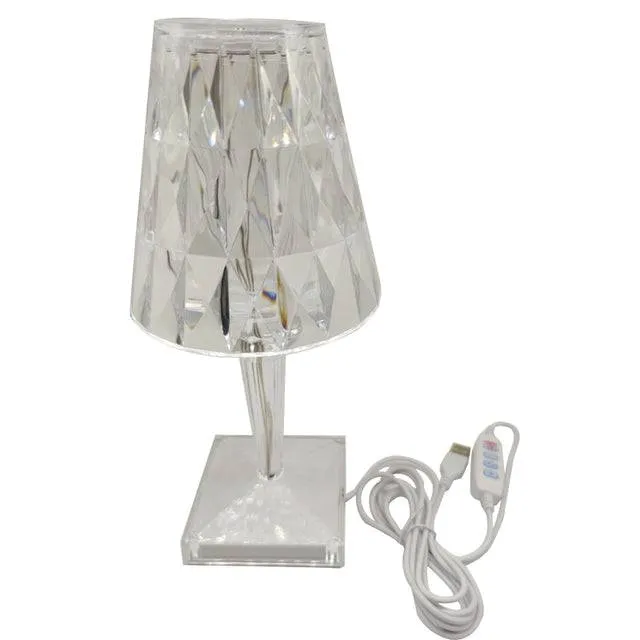 Diamond Table Lamp Acrylic Decoration Desk Lamps
