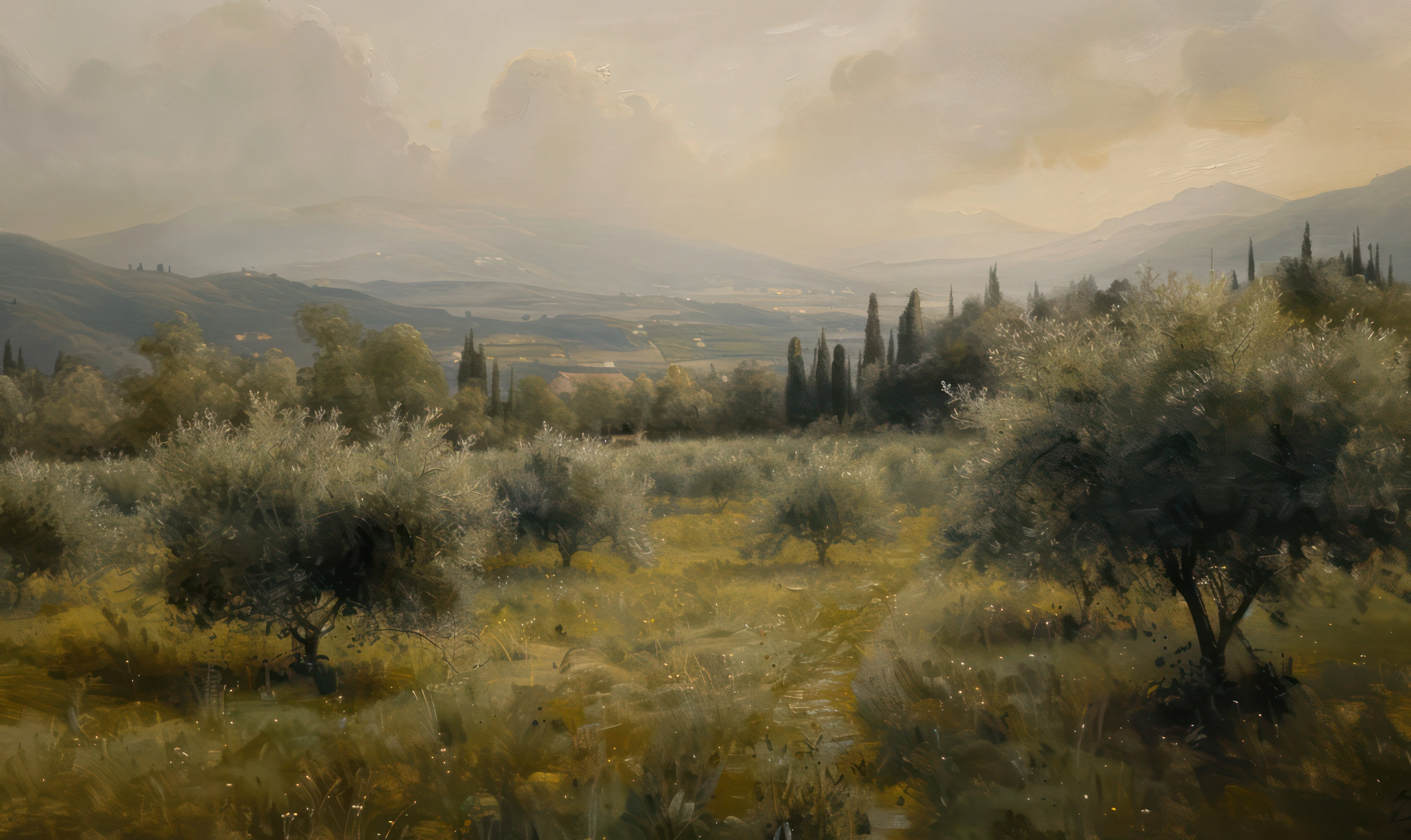 Evening Peace Custom Art