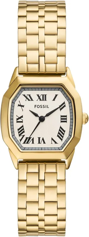 Fossil Women's Harlow Three-Hand Stainless Steel Bracelet Watch