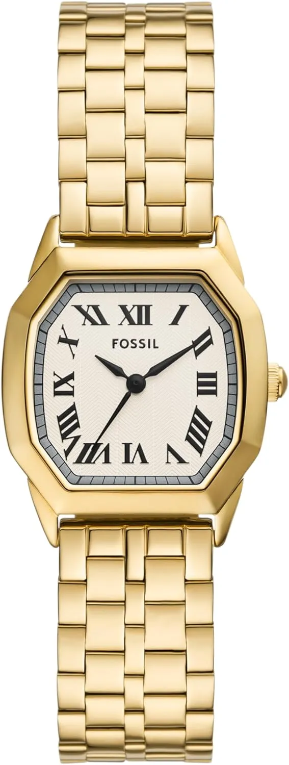 Fossil Women's Harlow Three-Hand Stainless Steel Bracelet Watch