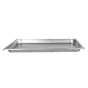 Full Size 1-1/4" Deep 24 Gauge Stainless Steel Anti Jam Pans