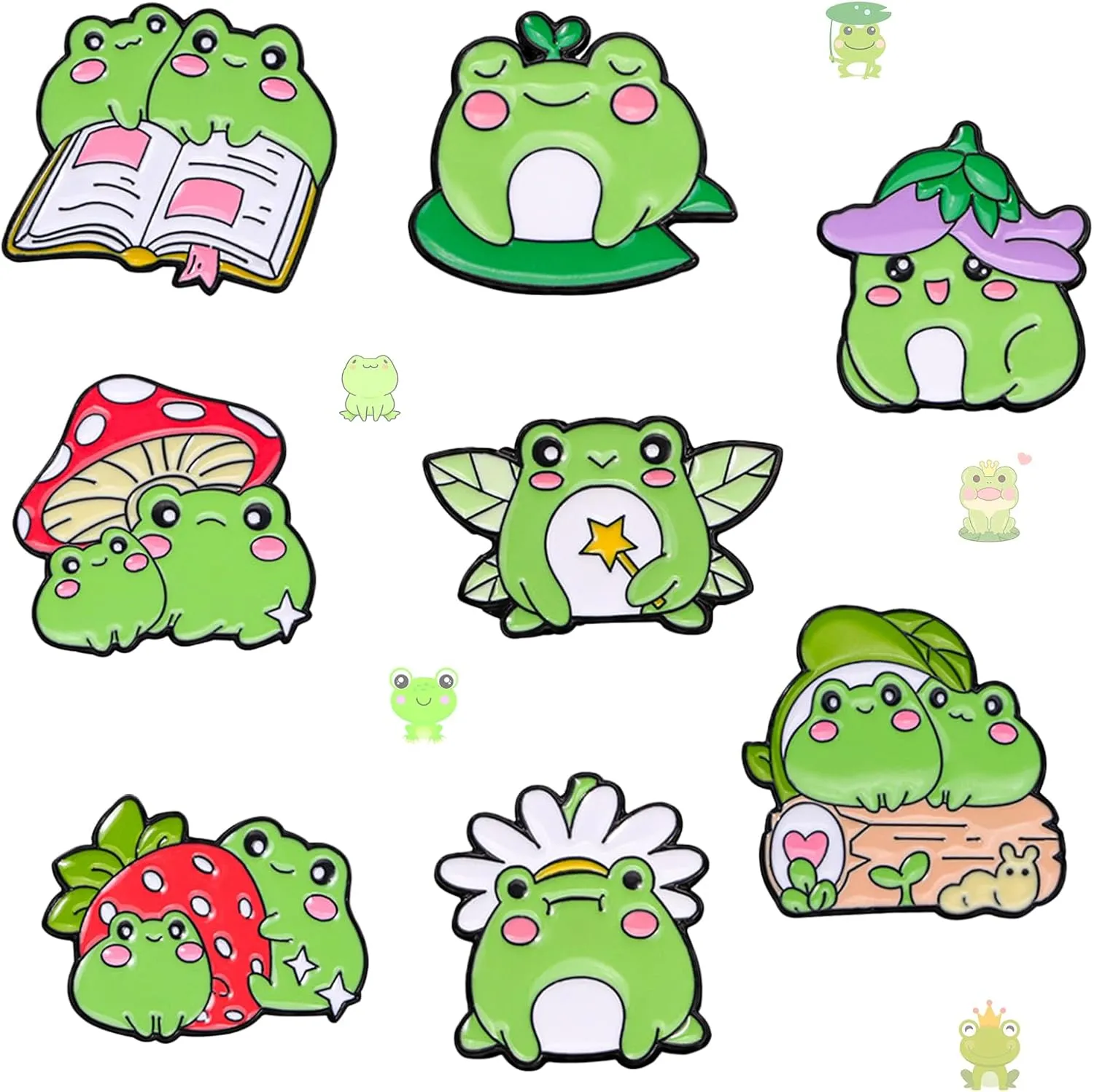 Funny Frog Enamel Pin, Funny Football Sports, Cute Enamel Brooch, Cool Backpack Pin, Cartoon Lapel Pin, Suitable For Gift Giving, Party, Daily Decoration Of Clothes, Bags And Hats