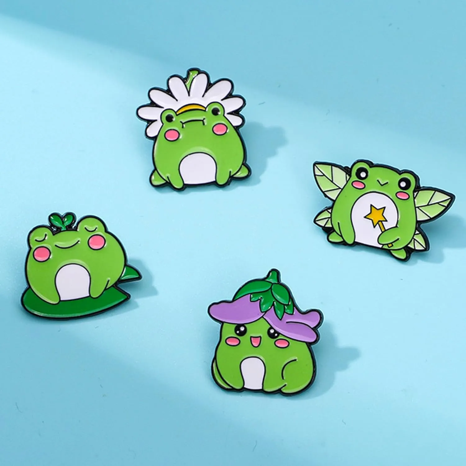 Funny Frog Enamel Pin, Funny Football Sports, Cute Enamel Brooch, Cool Backpack Pin, Cartoon Lapel Pin, Suitable For Gift Giving, Party, Daily Decoration Of Clothes, Bags And Hats
