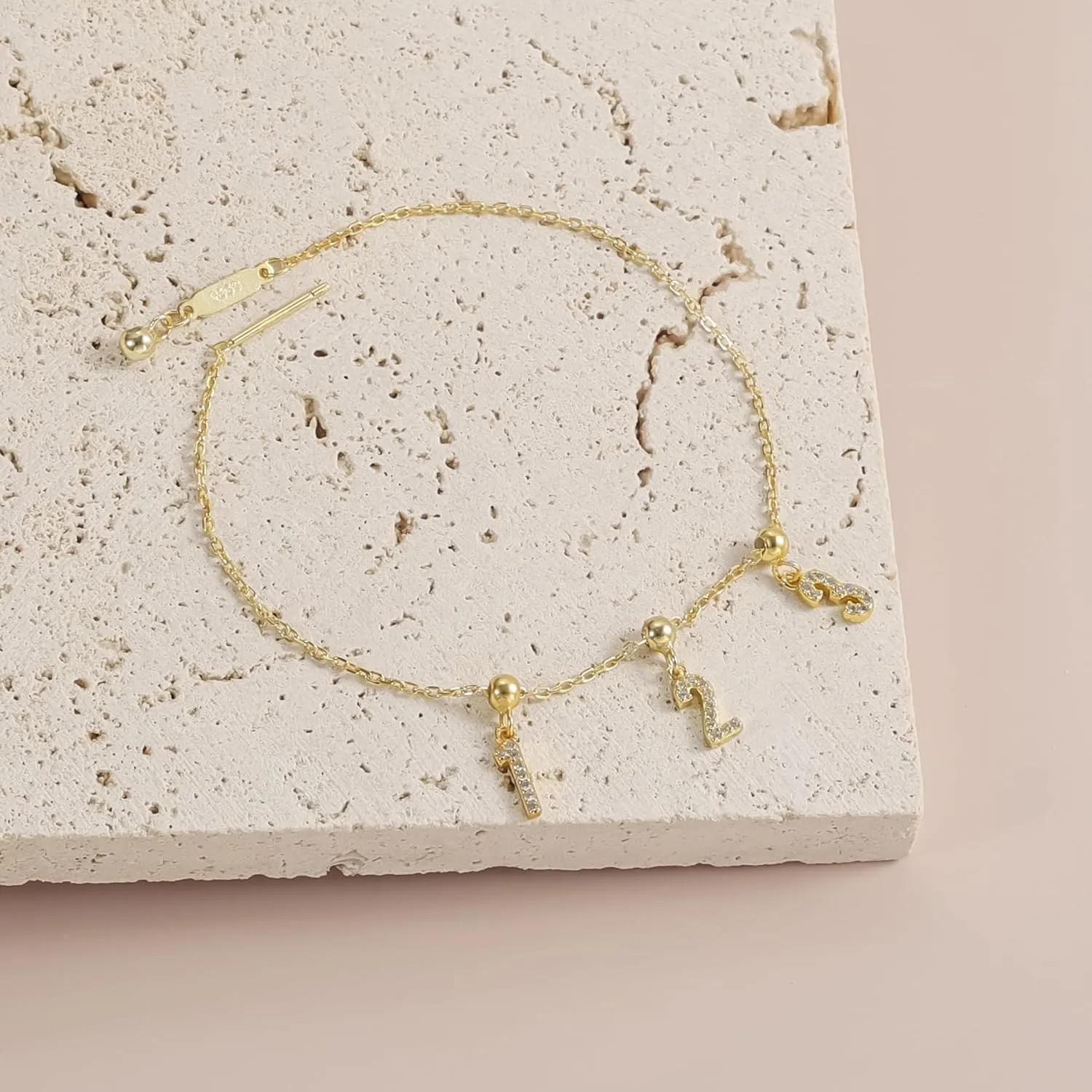 Gold Lnitial Necklace For Women 925 Silver Plated With 14k Gold And Zircon Gold Necklace For Women Unique DIY Design Personalized Letter Necklace Gift
