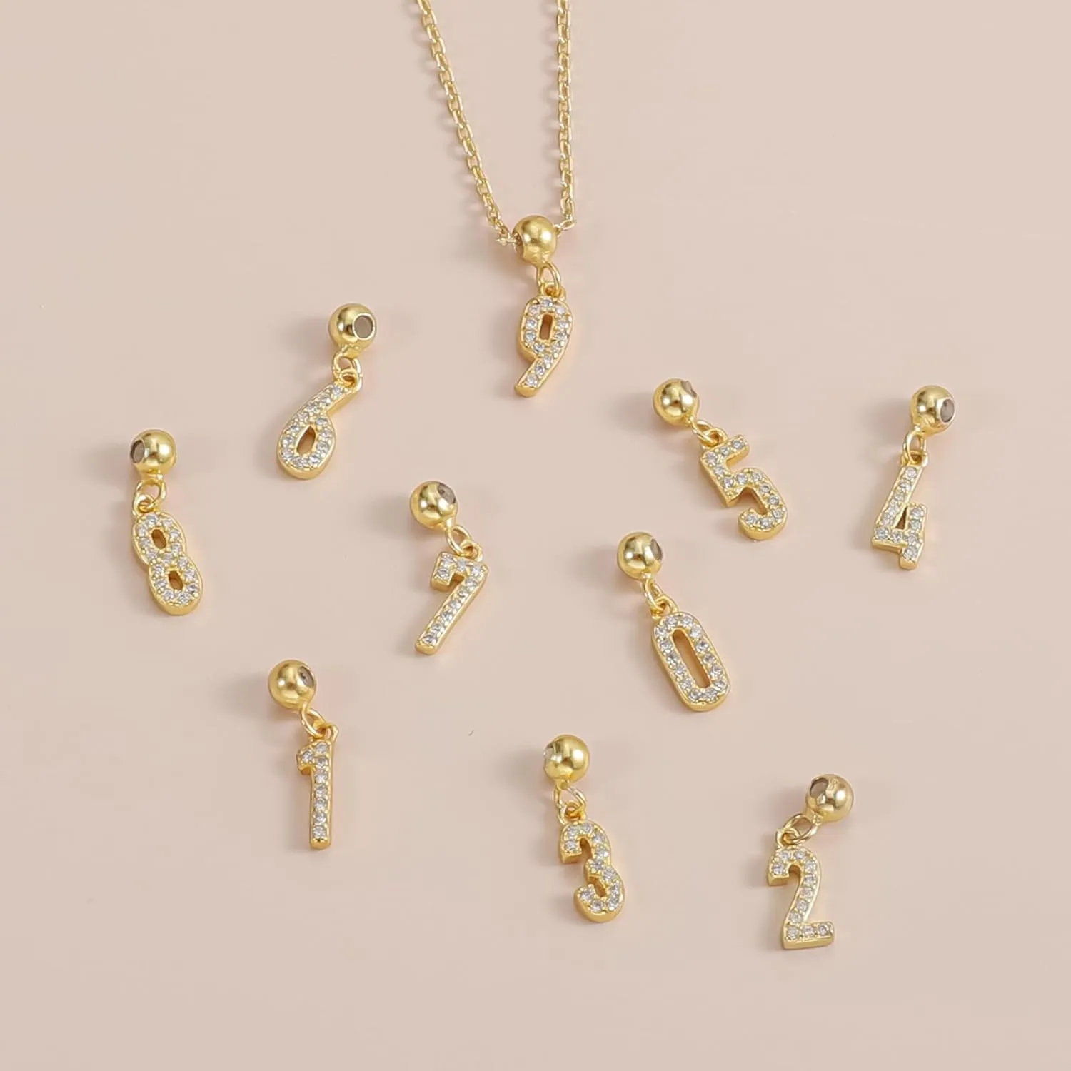 Gold Lnitial Necklace For Women 925 Silver Plated With 14k Gold And Zircon Gold Necklace For Women Unique DIY Design Personalized Letter Necklace Gift