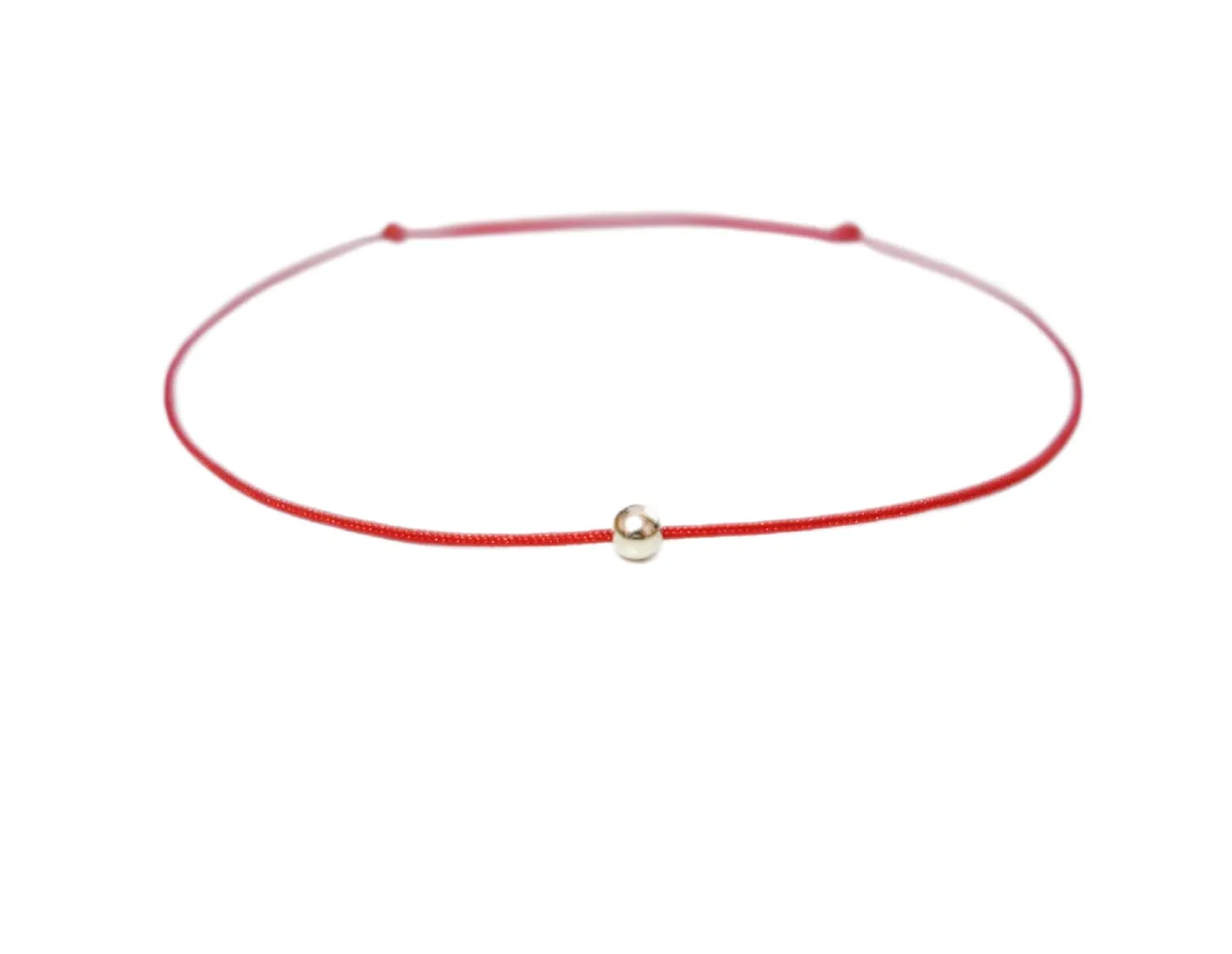Hand Made Genuine 14K SOLID GOLD Red String Bracelet Amulet Kabbalah Bracelet Red String Of Fate Protection Bracelet Birthday Gift Friendship Good Luck Healing Anxiety Couple Women Men Teenager