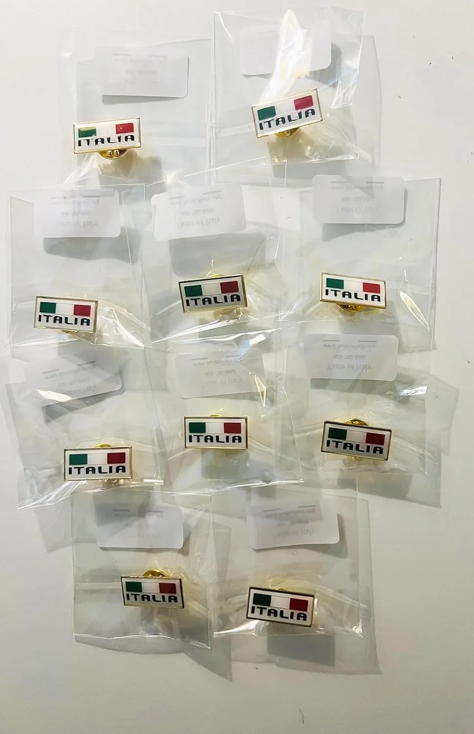 Italia Italian Flag Lapel Pin  From Italy Collection of Italian Pride Products at PSILoveItaly fba