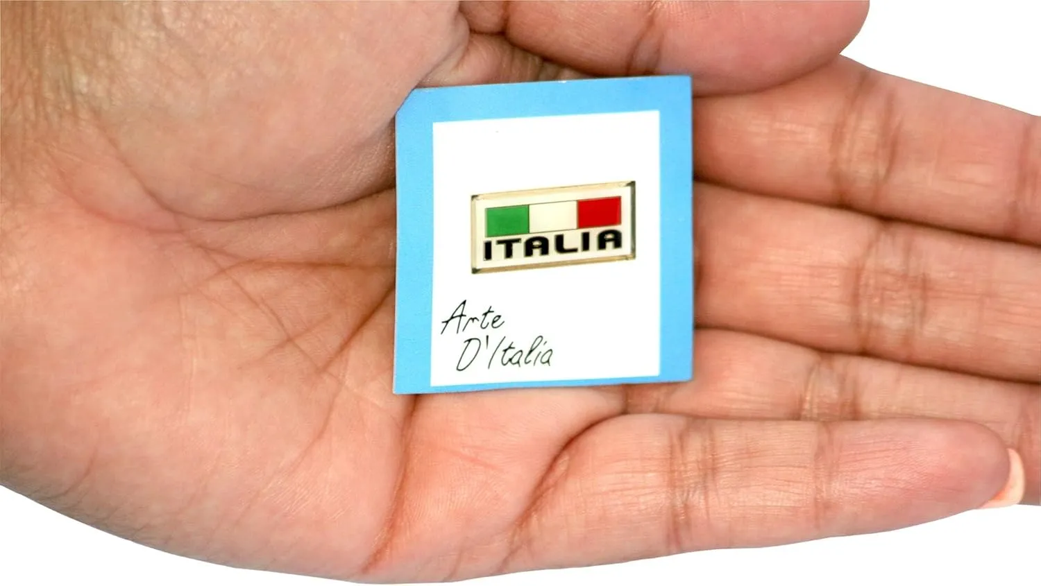 Italia Italian Flag Lapel Pin  From Italy Collection of Italian Pride Products at PSILoveItaly fba