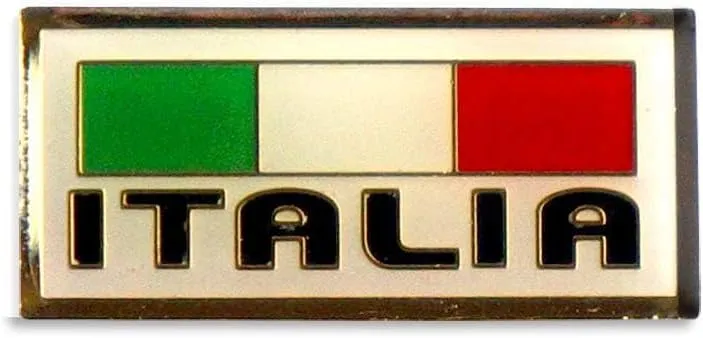 Italia Italian Flag Lapel Pin  From Italy Collection of Italian Pride Products at PSILoveItaly fba