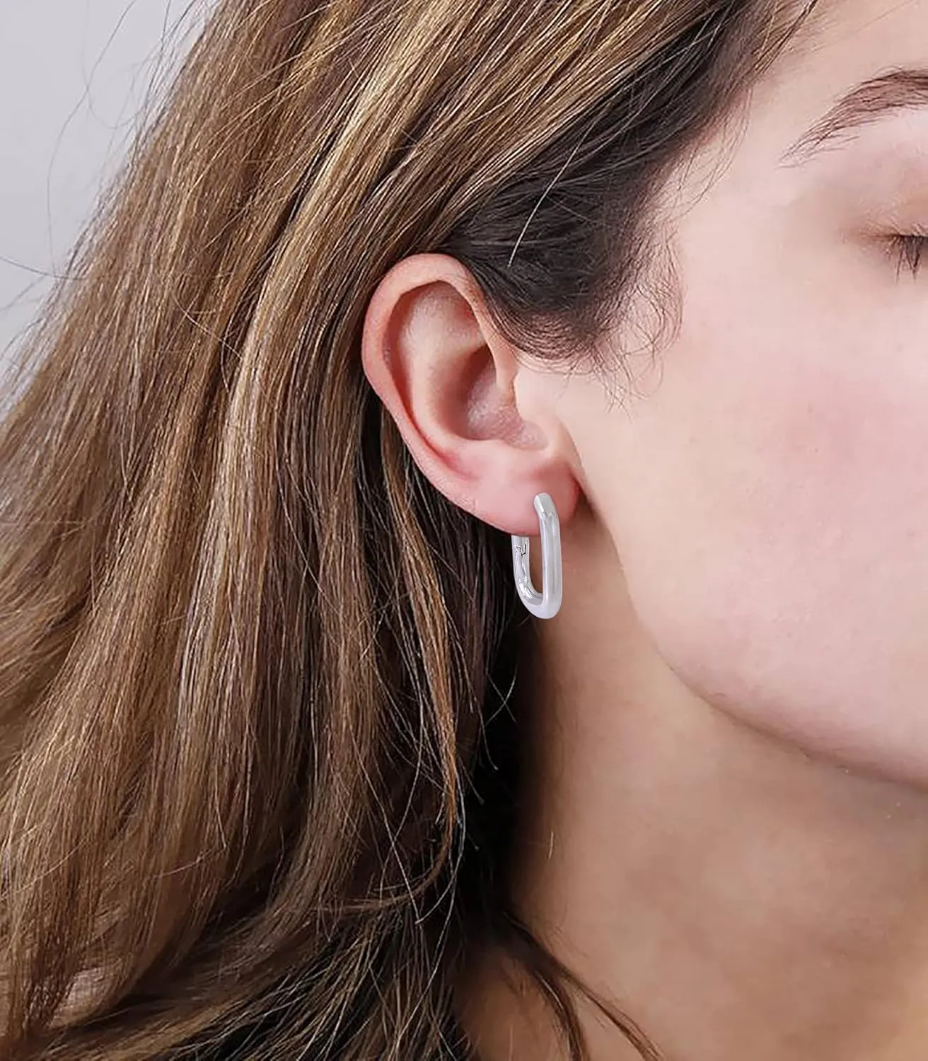 KOMI 18K Gold-plated Zircon Earrings are the Best Gift for Daughters Mothers and Wives