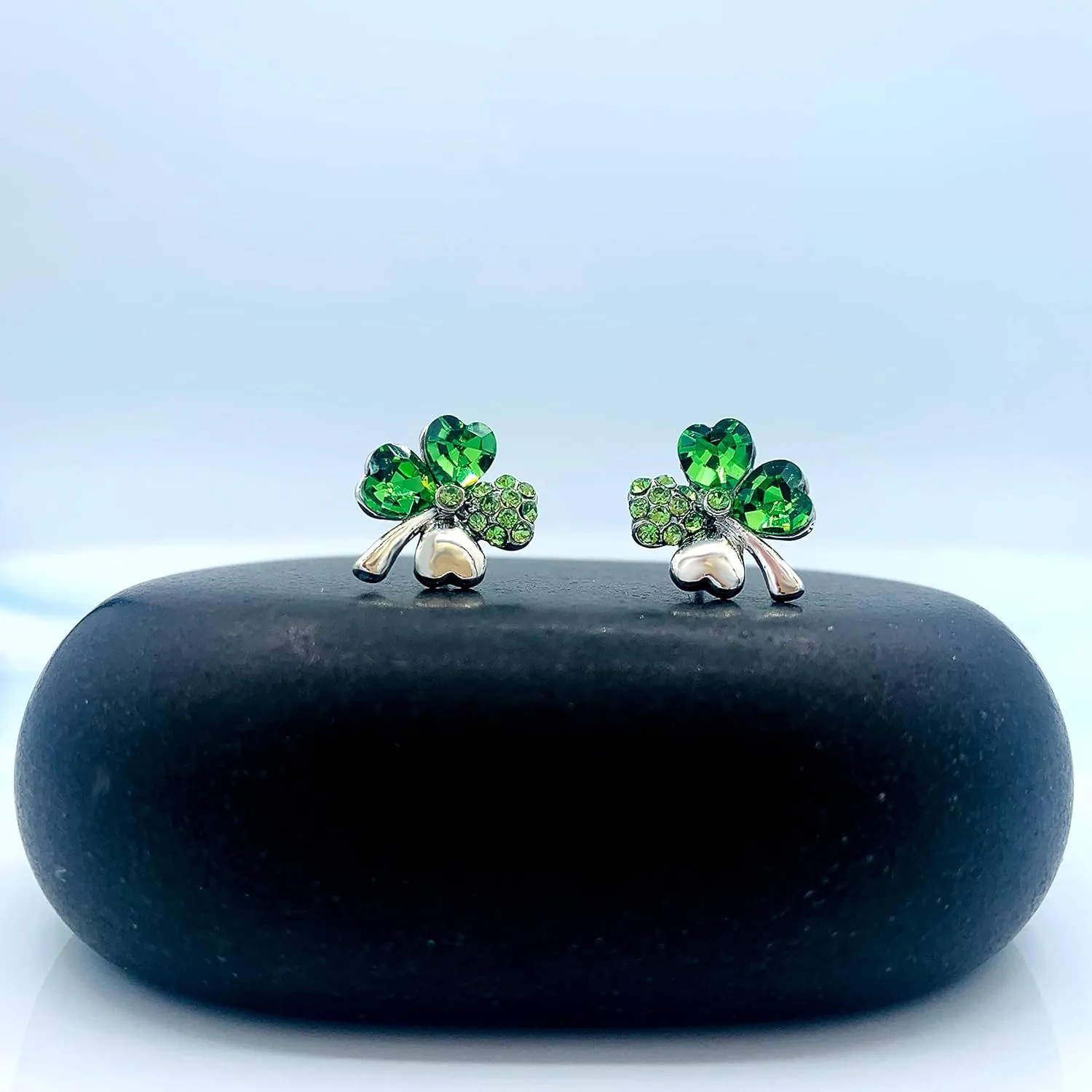 Mall of Style Four Leaf Clover Necklace - St.Patricks Day Earrings - Shamrock Earrings - Irish Jewelry - Bracelet