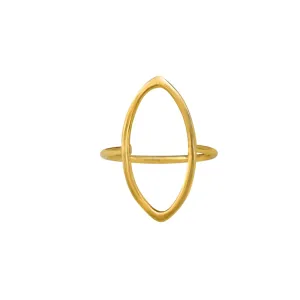 Marquise Shape Adjustable Bar Ring,Brass Gold Ring,Promise Ring,Handmade Fashion Ring For Women And Girls