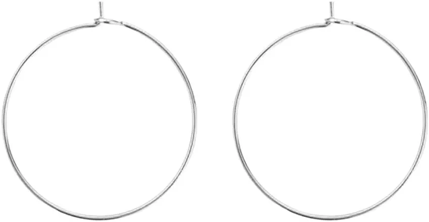 Minimalist Super Thin Wire 925 Sterling Silver Small Hoop Earrings for Women Teen Little Dainty Basketball Huggie Round Circle Hoops Hypoallergenic Hooped Fashion Jewelry Gifts Bff Daughter Her