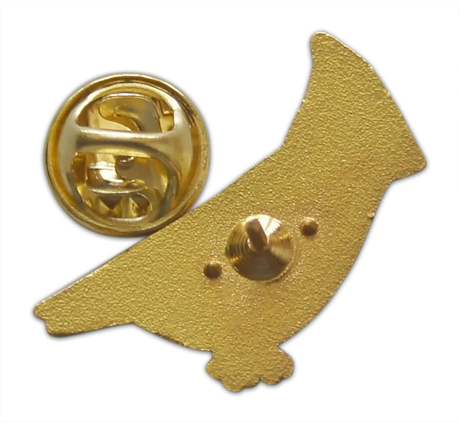 Novel Merk Bird  Flying Animal Lapel Pin, Hat Pin & Tie Tack Set - with Clutch Back