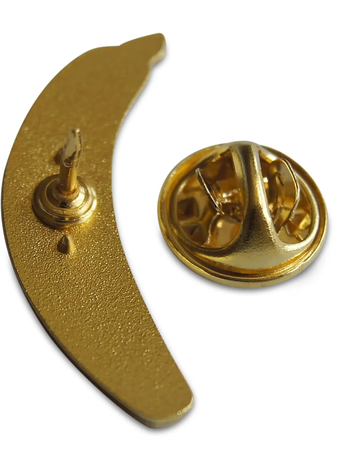 Novel Merk Tropical Fruits  Banana & Other Lapel Pin, Hat Pin & Tie Tack Set - with Clutch Back