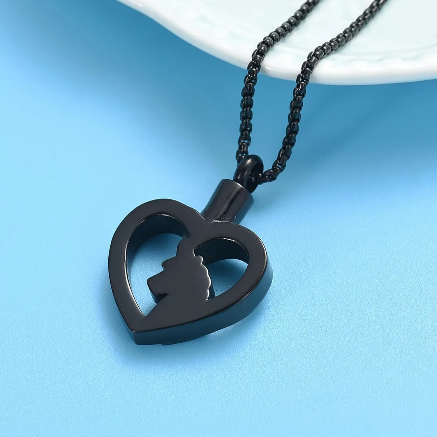 Oinsi Unicorn Cremation Jewelry For Ashes Of Loved One Keepsake Memorial Urn Necklace Pendant Women Girls Fashion Jewelry