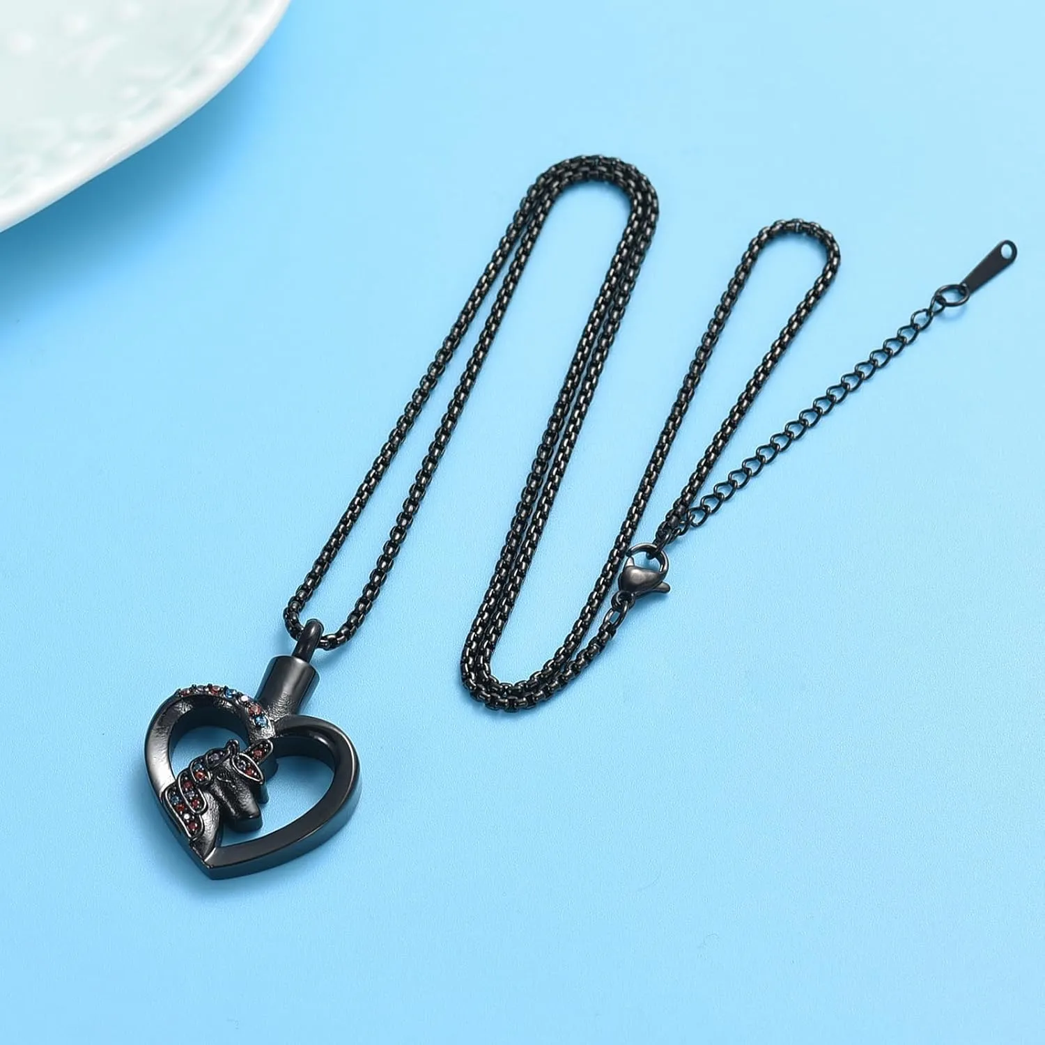 Oinsi Unicorn Cremation Jewelry For Ashes Of Loved One Keepsake Memorial Urn Necklace Pendant Women Girls Fashion Jewelry