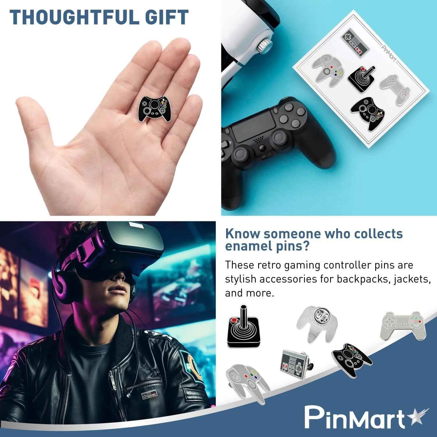 PinMart Gaming Enamel Lapel Pin