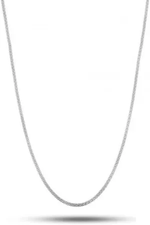 PORI JEWELERS 925 Sterling Silver 1.5MM Coreana Popcorn Chain Necklace - for Women - Made in Italy