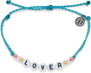 Pura Vida Lover Alphabet Beed Bracelet
